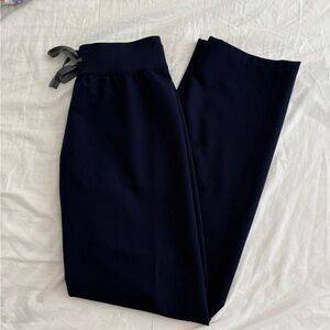 Figs Navy Blue High waisted Livingston Scrub Pants